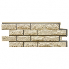 Цокольный Grand Line Колотый камень Design бежевый со швом